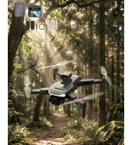 Katlanabilir Profesyonel Drone GPS Destekli Akıllı Özellikler ve Uzun Pil Ömrü