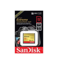 SanDisk Extreme Compact Flash UDMA 7 SDCFXSB-032G-G46 32 GB Hafıza Kartı Outlet