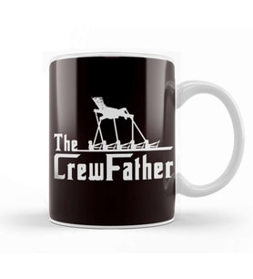 Crewfather Rowing Team Rowboat Sculling Paddling Kayaking Pin Kupa Bardak Porselen
