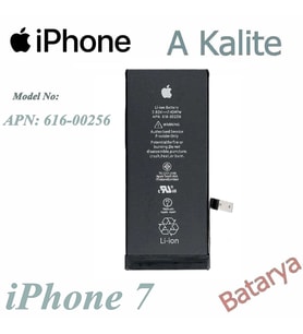 iPhone  Uyumlu 7 Batarya APN: 616-00256 A Kalite Batarya - Sıfır Ambalajında
