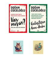 Doğan Cüceloğlu Seti-var Mısın-geliştiren Anne Baba-kronik Kitap- Not defterli Seti