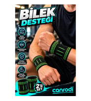 2’li Kompresyonlu Bilek Desteği – Nefes Alabilen Esnek Kumaş