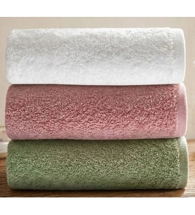 Bicomi Premium Soft: %100 Pamuklu 3’lü El ve Yüz Havlusu Seti (Hızlı Emici & Ultra Yumuşak Dokulu)