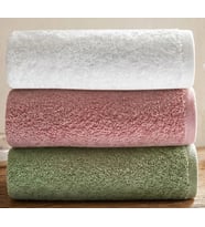 Bicomi Premium Soft: %100 Pamuklu 3’lü El ve Yüz Havlusu Seti (Hızlı Emici & Ultra Yumuşak Dokulu)