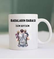 BABALAR GÜNÜNE ÖZEL BABA MESAJLI KUPA BARDAK