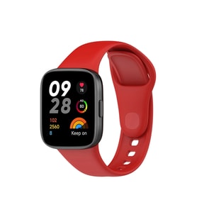 Mey İthalat® Redmi Watch 3 Klasik Kordon - Kırmızı