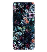 Vivo Y15S Y32 Y33S Y51 Y53S Kılıf Desemli Silikon Great Flowers 1304