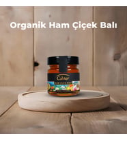 Organik Süzme Ham Çiçek Balı 300 gr