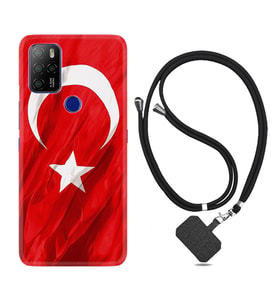 Omix X300 X500 X400 X600 X700 Kılıf Boyun Askılı Silikon Şanlı Türk Bayrağı 4 1401