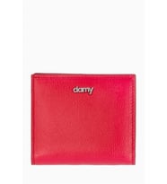 Hakiki Deri RFID Korumalı Kadın Mini Cüzdan 906 - Kırmızı