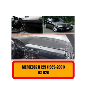Mercedes - Benz R129 1989-2001 Ön Örtüsü Göğüs Panel Torpido Koruma Koruyucu Kılıfı Halısı