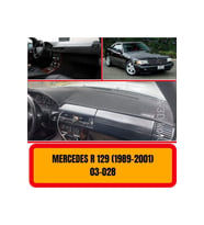 Mercedes - Benz R129 1989-2001 Ön Örtüsü Göğüs Panel Torpido Koruma Koruyucu Kılıfı Halısı