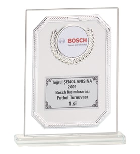 ODAK KUPA - Cam Plaketler - CM-084 B - 18x21 cm