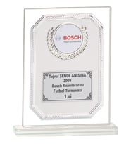 ODAK KUPA - Cam Plaketler - CM-084 B - 18x21 cm