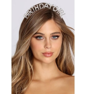 Birthday Girl Taşlı Birthday Doğum Günü Parti Taç