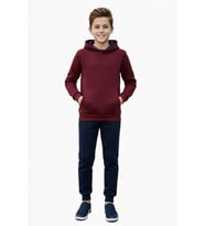 Erkek Çocuk 3 İplik Kombin Eşofman Takım BGL-ST05048 (Bordo)