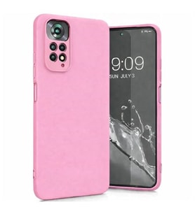Coverzone Xiaomi Redmi Note 12 Pro 4G ?le Uyumlu K?l?f Z-Mara Lansman Vieri Tam Koruma Arka Kapak Kamera Koruma �?k?nt?l? P�r�zs�z Y�zey Pembe