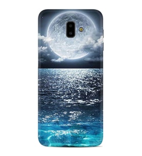 Samsung J6 Plus J7 Prime J7 Pro M20 Kılıf Desenli Silikon Great Moon 1301