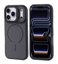 Apple iPhone 17 Pro Kılıf M-safe Şarj Özellikli Kamera Standlı Zore Notron Kapak