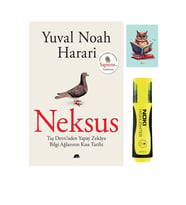 NEKSUS - 9786256896246 Yuval Noah Harari - Kolektif Kitap (FOSFORLU KALEM VE NOT DEFTERLİ) (Renksiz)