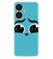 Realme C55 Kılıf Resimli Desenli Silikon Platinium Series Üzgün 1853