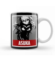 Asuka Langley Evangelion Kupa Bardak Porselen
