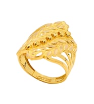 Cigold Taşsız Yüzük 22 Ayar Altın 5.56 Gr OA-C11701027773 (SARI-TABA)
