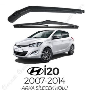 Hyundai i20 2007 - 2011 Arka Silecek Kolu ve Silecek Seti