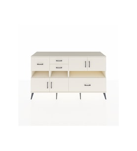 Hyperion Konsol 5 Raflı 4 Çekmeceli 4 Kapaklı 176x44x99 Aytaşı-Aytaşı