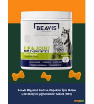 Hip & Joint Care Kedi ve Köpekler İçin Kalça ve Eklem Destekleyici Çiğnenebilir Tablet (105 GR / 70 Tablet)