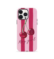 iPhone 14 Pro Max Vorian Çift Katmanlı Kılıf Cherry Girl