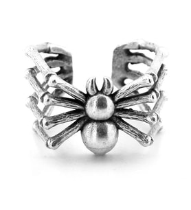 Örümcek Spider Gotik Pirinç Ayarlanabilir Erkek Yüzük RG065