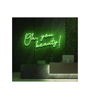 Oh,You Beauty! Yazılı Neon Tabela