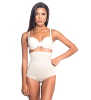 TEN MI Emay 2079 Yüksek Bel Desenli Double Slip Korse