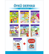 Ata 2.Sınıflar İçin Öykü Deryası + Kitap Okuma Not Defteri (Beyaz)