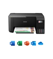 Epson Ecotank L3250 Tanklı Çok Fonksiyonlu Renkli Yazıcı Tarayıcı Fotokopi Wifi + Epson 4 x 65 ml