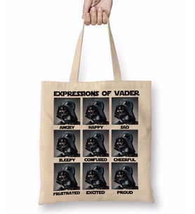 Vader Expressions Bez Çanta Uzun Saplı