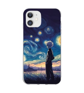 Iphone 11 Uyumlu Killua Tasarımlı Şeffaf Telefon Kılıfı
