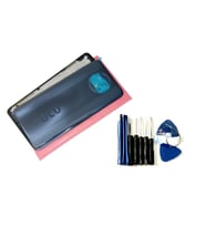 Tkgz Xiaomi POCO X3 / Poco X3 Nfc FULL KASA Arka Pil Kapağı (TAMİR SETİ) SİYAH