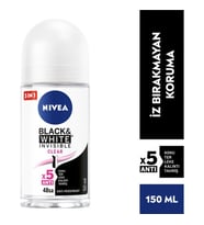 Nivea Invisible For Black & White Roll-On Clear 50 ml