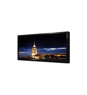 Gece Kız Kulesi Çerçeveli Mdf Tablo