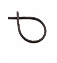 Hematit Doğal Taş Mat Siyah Daire Kesim 4x1mm Dizi [AA]