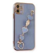 Pilelistore   iPhone 12 Kılıf Esila Silikon - Gri