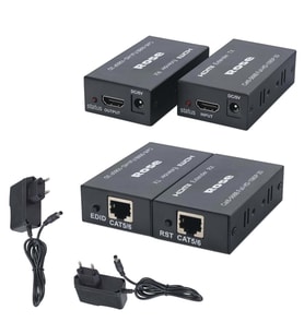 Hdmi Extender 60m Upt Dönüştürücü Cat6 Rose HDMI-360