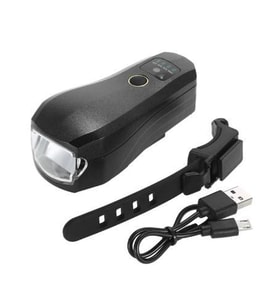XBYC 6134 Bisiklet Ön Işık 350 Lümen Usb Şarjlı Sensörlü Bisiklet Ön Farı