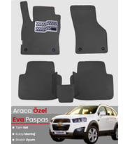 CHEVROLET CAPTİVA (2011-2015) Uyumlu EVA Paspas Tam Set–Araca Özel,Su Geçirmez,Kolay Montaj