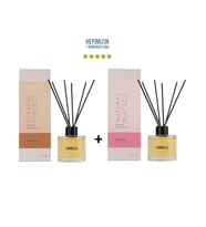 Odunsu Classic Place + Çiçeksi Natural Place Dekoratif Ortam Kokusu 120 ml - Bambu Çubuklu (Standart)