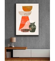 Koç stüdyo Modern tasarım kanvas tablo 50x70 (Çok Renkli)