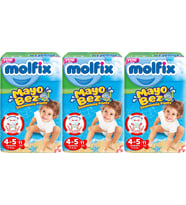 Molfix Swimming Pants (Mayo Bez) Beden:4-5 (9-15Kg) 33 Adet