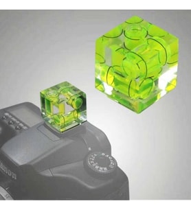FOTOĞRAF MAKİNALARI İÇİN 3 AÇILI SU TERAZİSİ (Şeffaf Hologram)